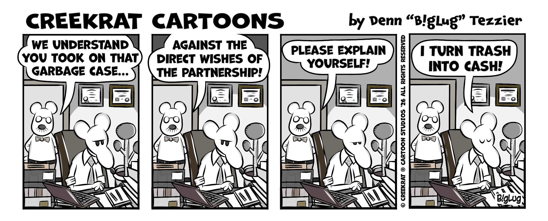 Current CreekRat comics